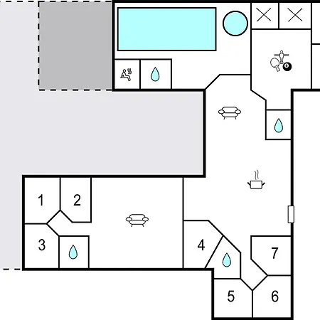 Semesterbostad Pet Friendly In Sydals With Sauna